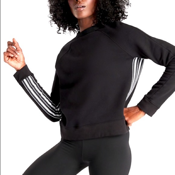 Athleta 24/7 striped sweatshirt - Picture 2 of 4